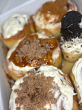 4 Count assortment Cinnamon Roll Box