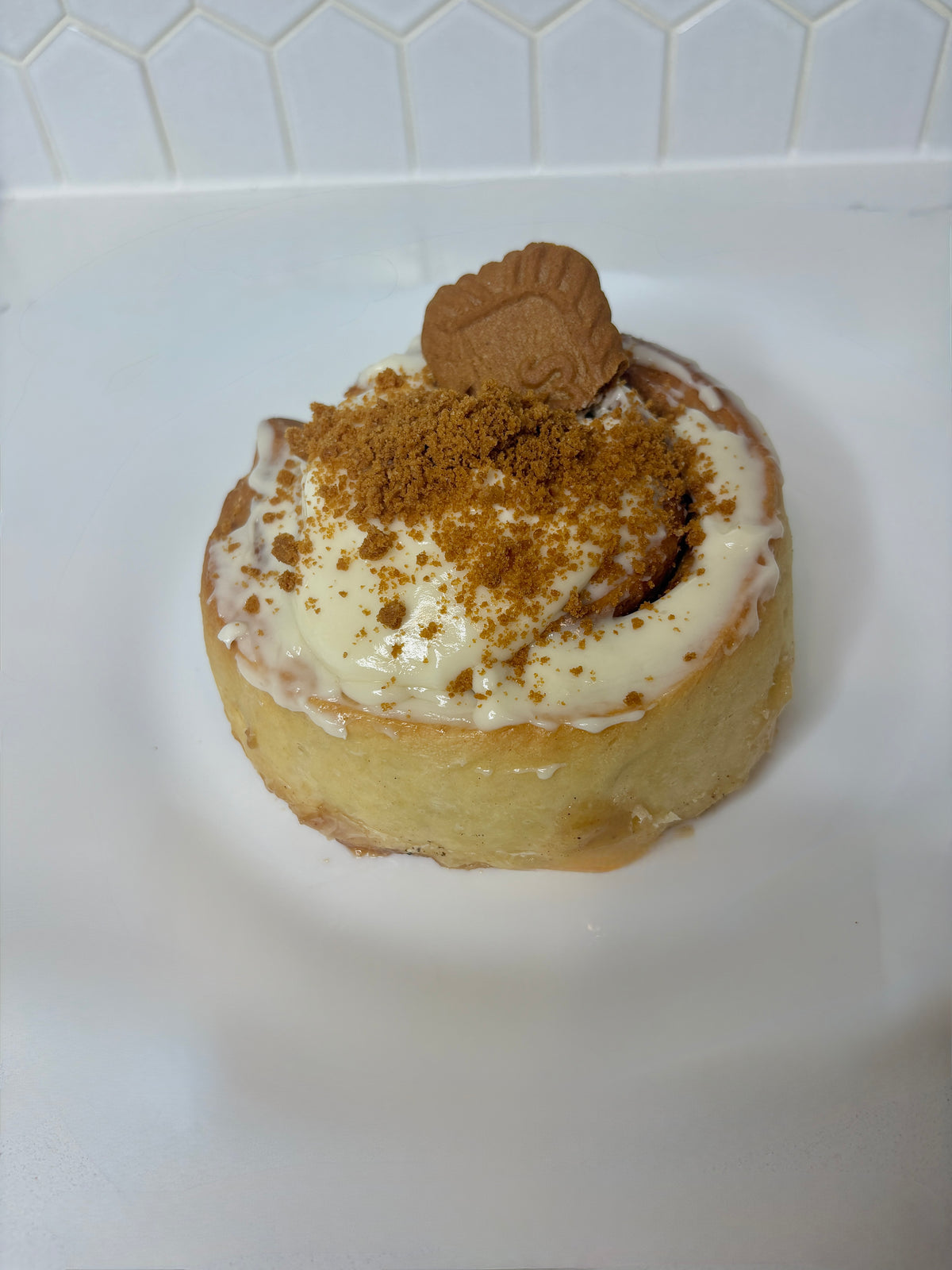 Cookie Butter Cinnamon Roll