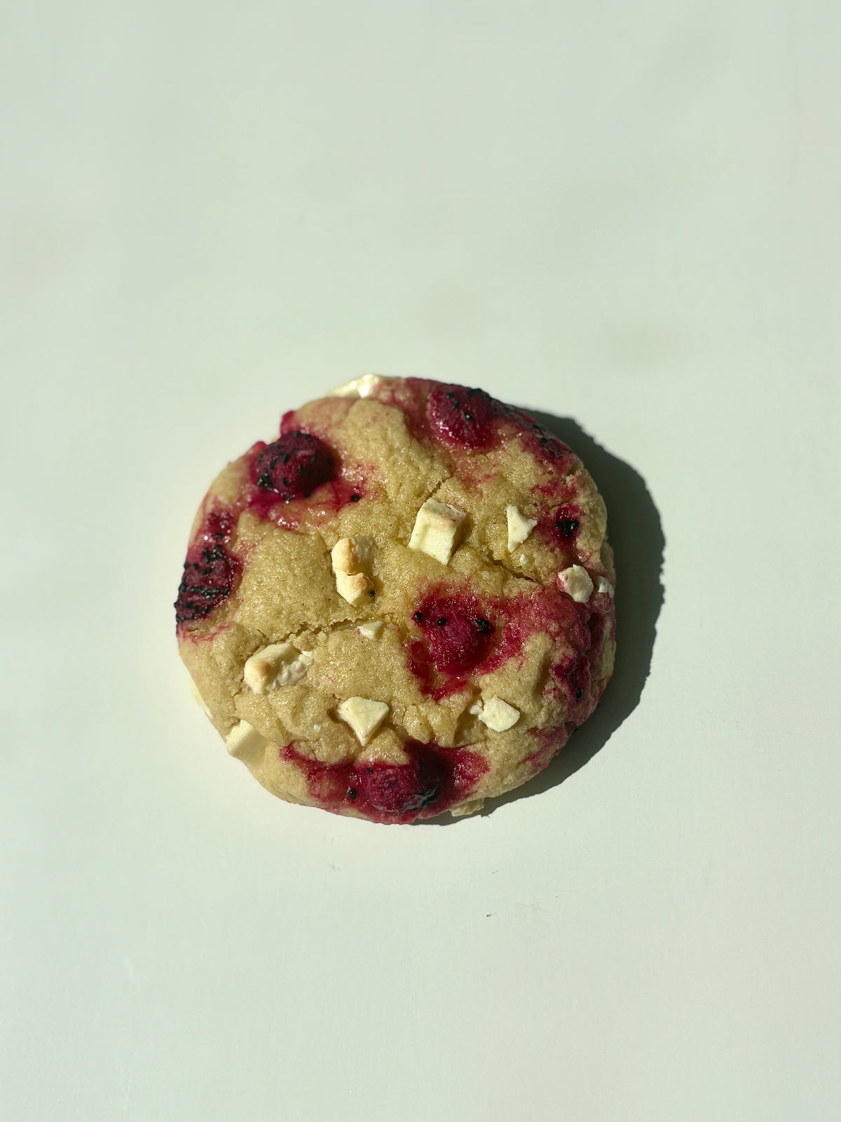 Dragonfruit White Chocolate Cookie